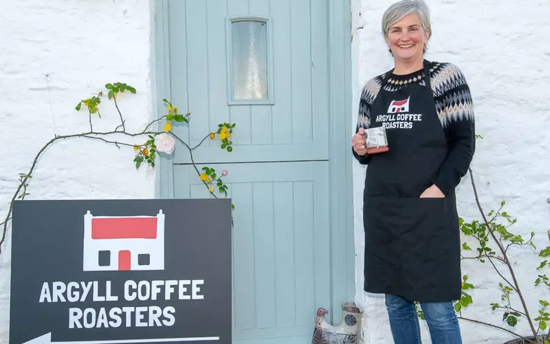 Eve MacFarlane of Argyll Coffee Roasters