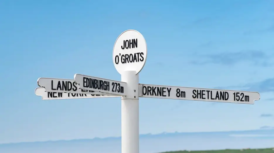 John O'groats Sign