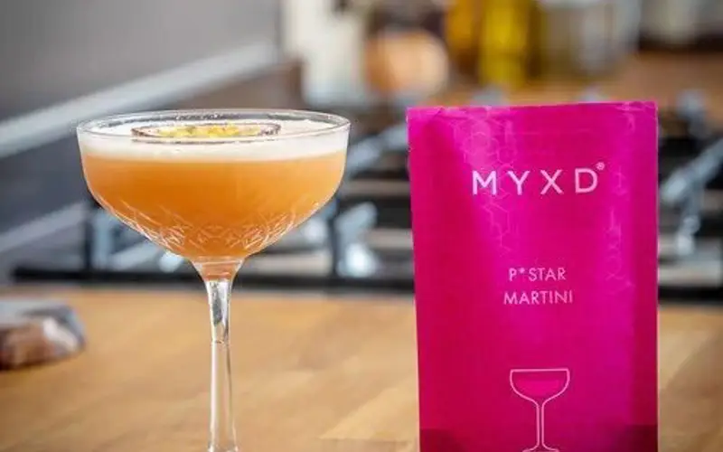 MYXD cocktail in a glass